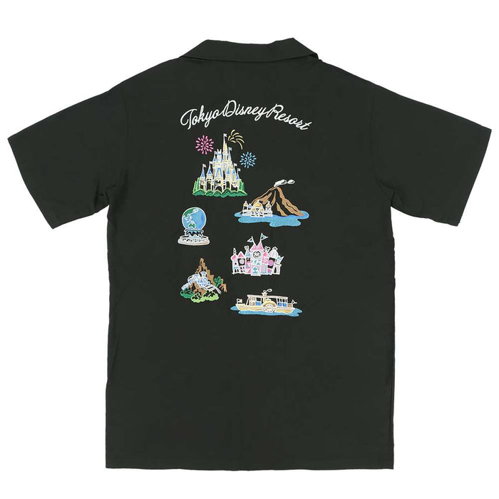 TDR - Mickey Mouse & Embroidery Disney Logo Shirt (Adults)