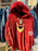 DLP - Toy Story - Lotso Big Face “Disneyland” Sherpa Berry Hoodie Pullover (Adults)