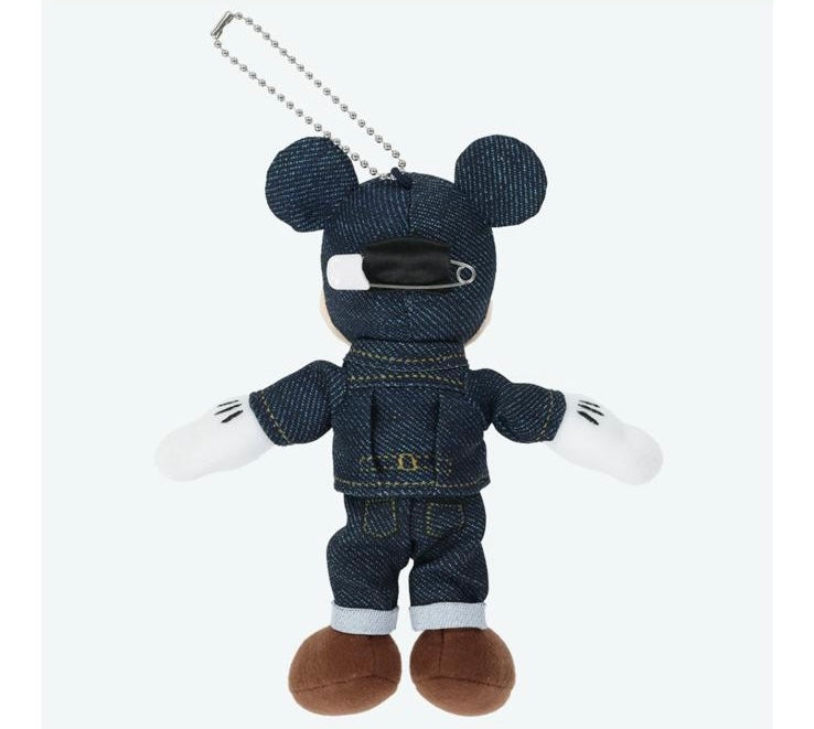 TDR - Vintage Denim Design x Mickey Mouse Plush Keychain (Release Date: Jun 5, 2025)