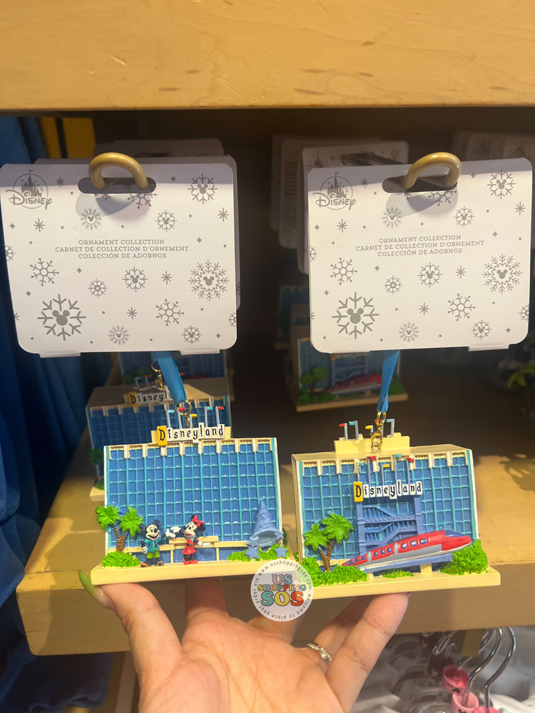 DLR - Disneyland Hotel - Mickey & Minnie Hotel Tower Ornament