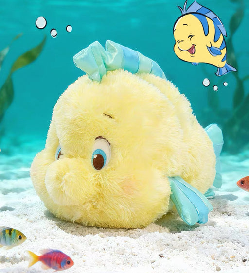 China Exclusive - Flounder Plush Toy with Hot or Cold Water Bottle