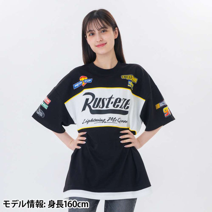 TDR - Disney/Pixar Cars Lightning McQueen Big Silhouette T Shirt for Adults (Color: Black) (Release Date: June 18, 2025)
