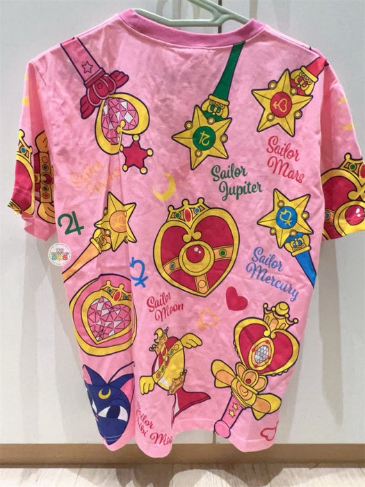 On Hand!!!! Universal Studios Japan - Sailor Moon T-Shirt All Over Print T shirt For Adults (Size: M)