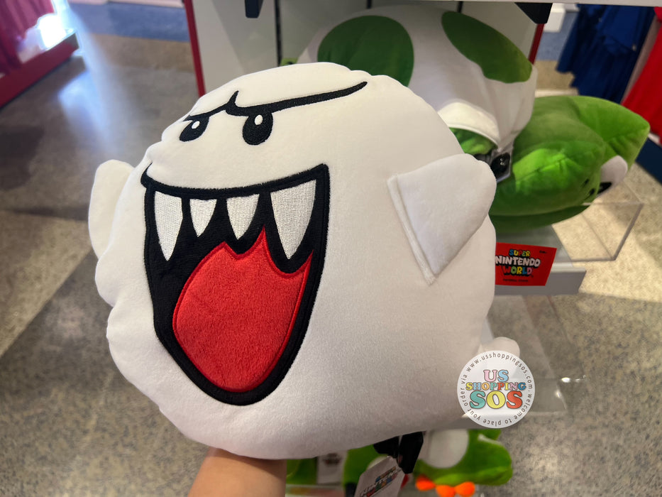 Universal Studios - Super Nintendo World - Boo Reversible Cushion/Plush Toy