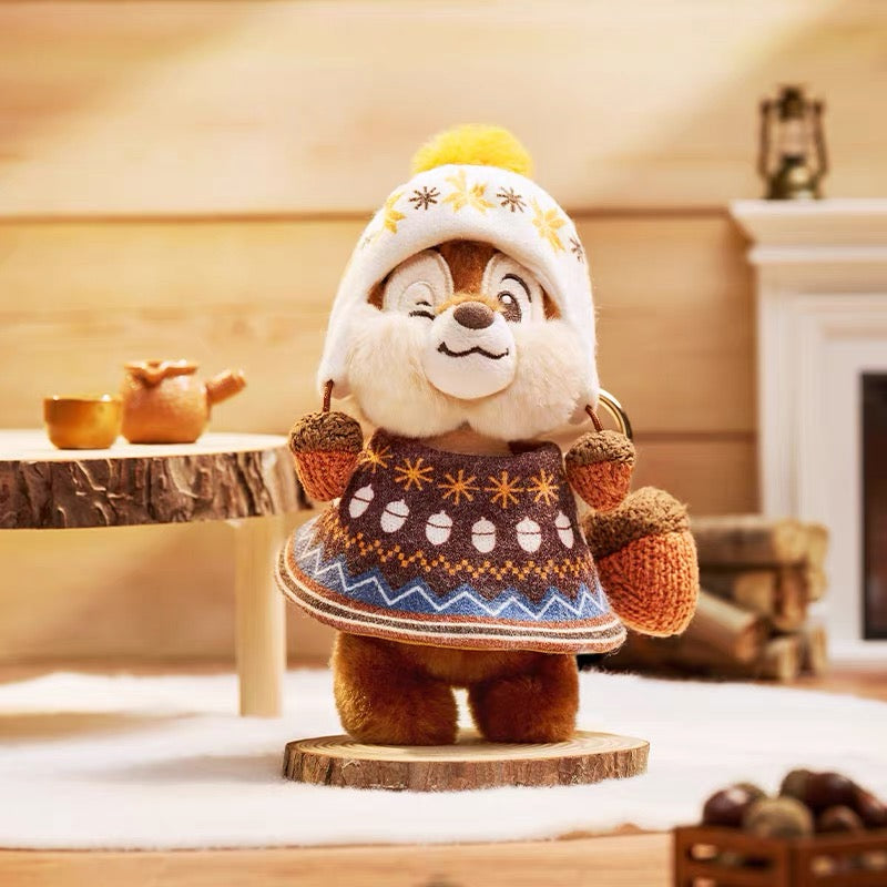 SHDS - 2026 Chip & Dale Fair Isle Winter Collection x Chip Plush Keychain (Release Date: Oct 20, 2026)