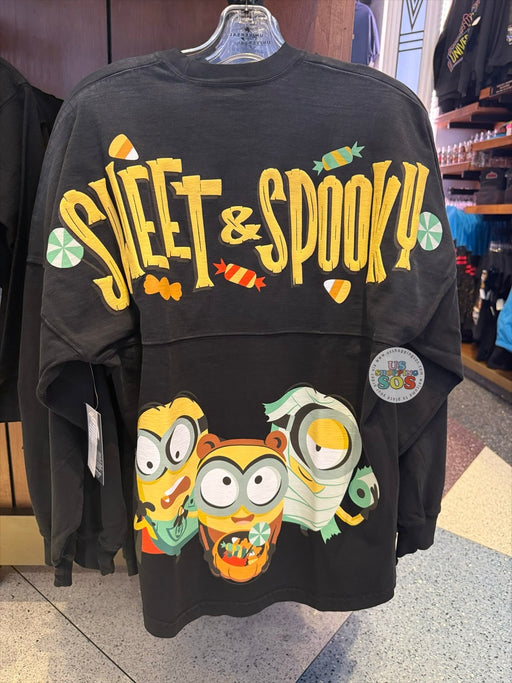 Universal Studios - Halloween 2026 - Spirit Jersey The Minions Black Pullover (Adult)