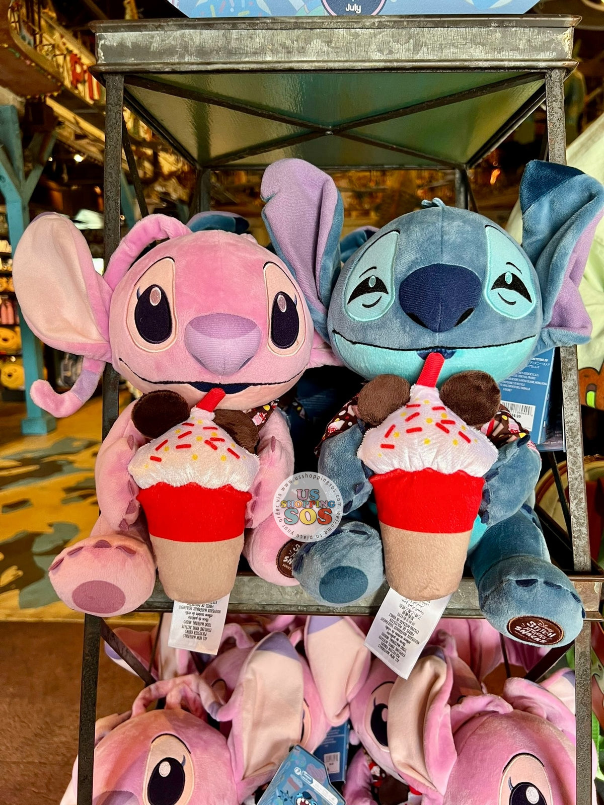 DLR/WDW - Stitch Attacks Snacks Limited Released Plush Toy - 5/12