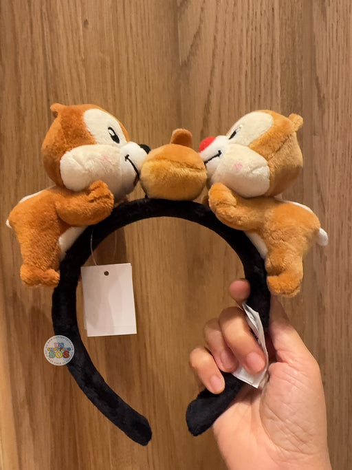 HKDL - Chip & Dale with Chestnut Headband