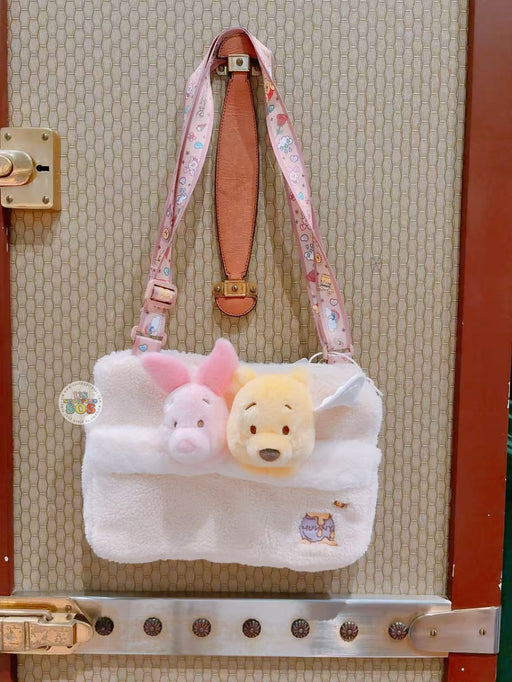 SHDL - Winnie the Pooh & Piglet Sherpa Shoulder Bag