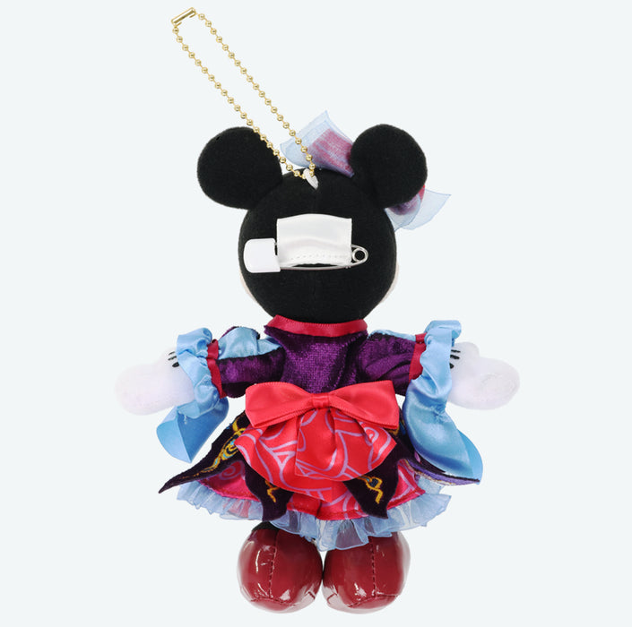 TDR - 2025 Mickey & Friends Halloween Party Collection x Minnie Mouse Plush Keychain (Release Date: Sept 16, 2025)