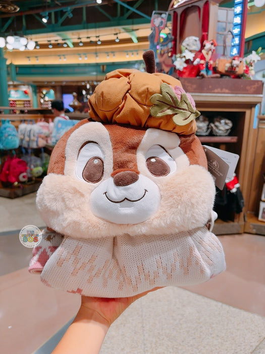SHDL - Chip & Dale Autumn Forest Collection x Chip 3D Multi Functions Blanket (Release Date: Sept 12, 2025)