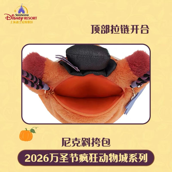 SHDL - 2026 Halloween Zootopia Collection x Nick Wilde Mini Shoulder Bag (Release Date: Oct 4, 2026)