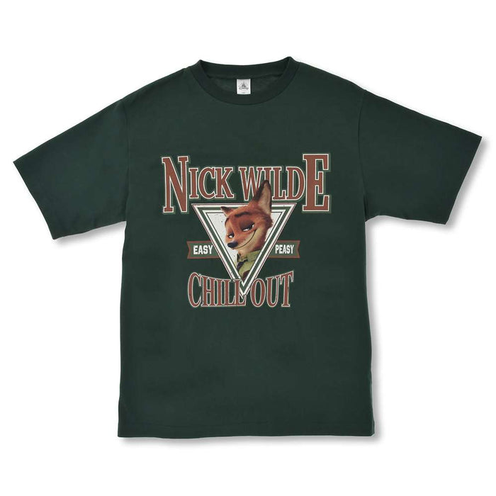 JDS - 2026 T-Shirt Collection x Nick Wilde Green Short Sleeve T-shirt for Adults (Release Date: Jun 2, 2026)