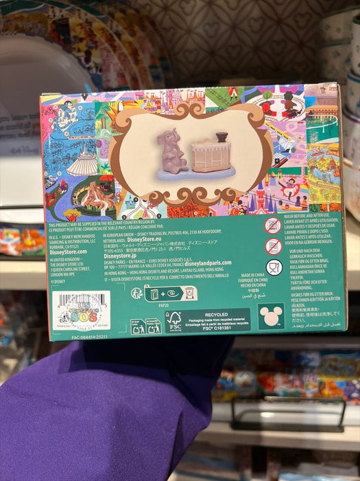 DLR/WDW - Vintage Park Maps & Brochure Icons - 3-Piece Salt & Pepper Shaker Set