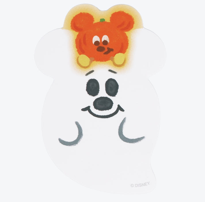 TDR - 2026 Disney Halloween x Mickey & Minnie Mouse 'Scared Ghost & Pumpkin Lantern Collection x Sticky Notes & Slide Zip Case Set (Release Date: Sept 15, 2026)