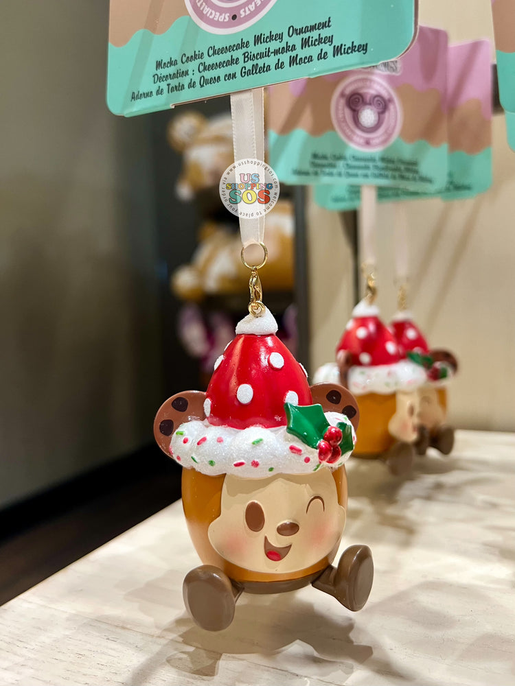 DLR/WDW - Munchlings - Mickey Mocha Cookie Cheesecake Ornament