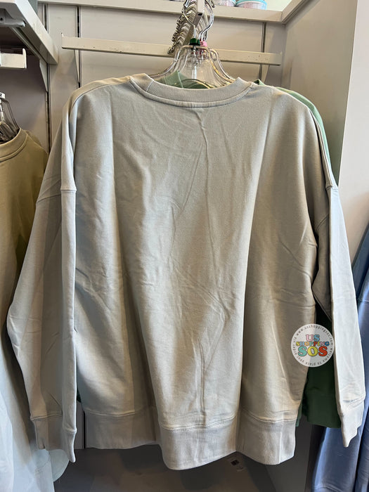DLR - “The Happiest Place on Earth Disneyland Resort Since 1955” Castle Cloudy Gray Pullover (Adult)