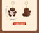 China Exclusive - Hoppers x King George Plush Keychain (Release Date: Apr 2, 2026)