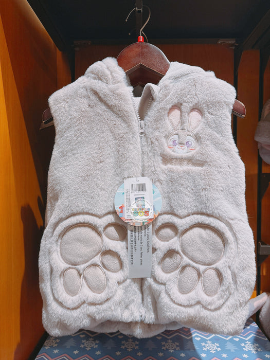 SHDL - 2025 Winter Zootopia Collection x Judy Hopps Faux Fur Vest for Kids