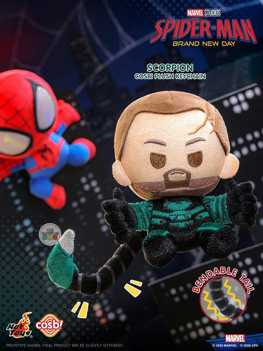 Hot Toys Cosbi - Spider-Man: Brand New Day Blind Box Plush Keychain