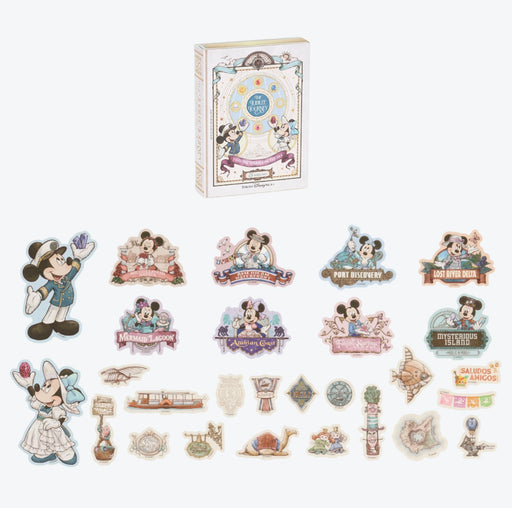 TDR - Tokyo DisneySea 25th Anniversary "The Jubilee Journey" x Mickey & Minnie Mouse Stickers Set (Release Date: May 25, 2026)
