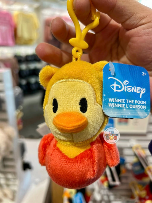 DLR/WDW - Rubber Duck 2026 - Winnie the Pooh Plush Keychain