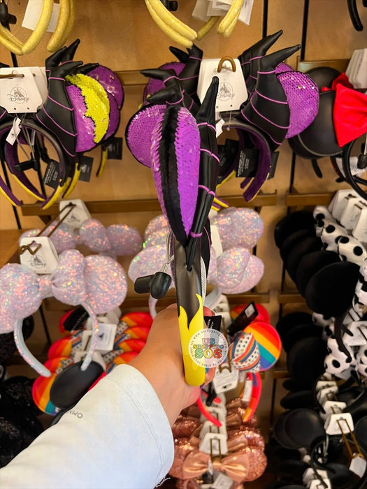 DLR/WDW - Maleficent Horn & Sequin Ear Headband 2026