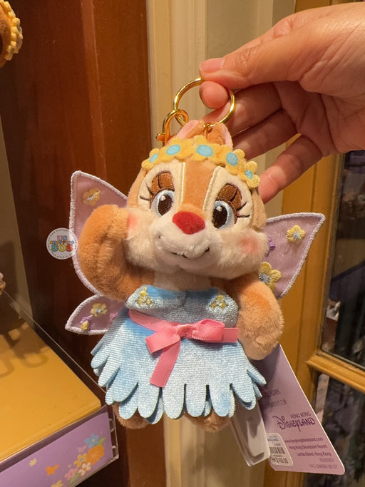 HKDL - 2026 Chip 'n' Dale Forest Fairies Collection x Clarice Plush Keychain