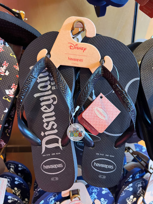 DLR - Havaianas “Disneyland” Black Slipper
