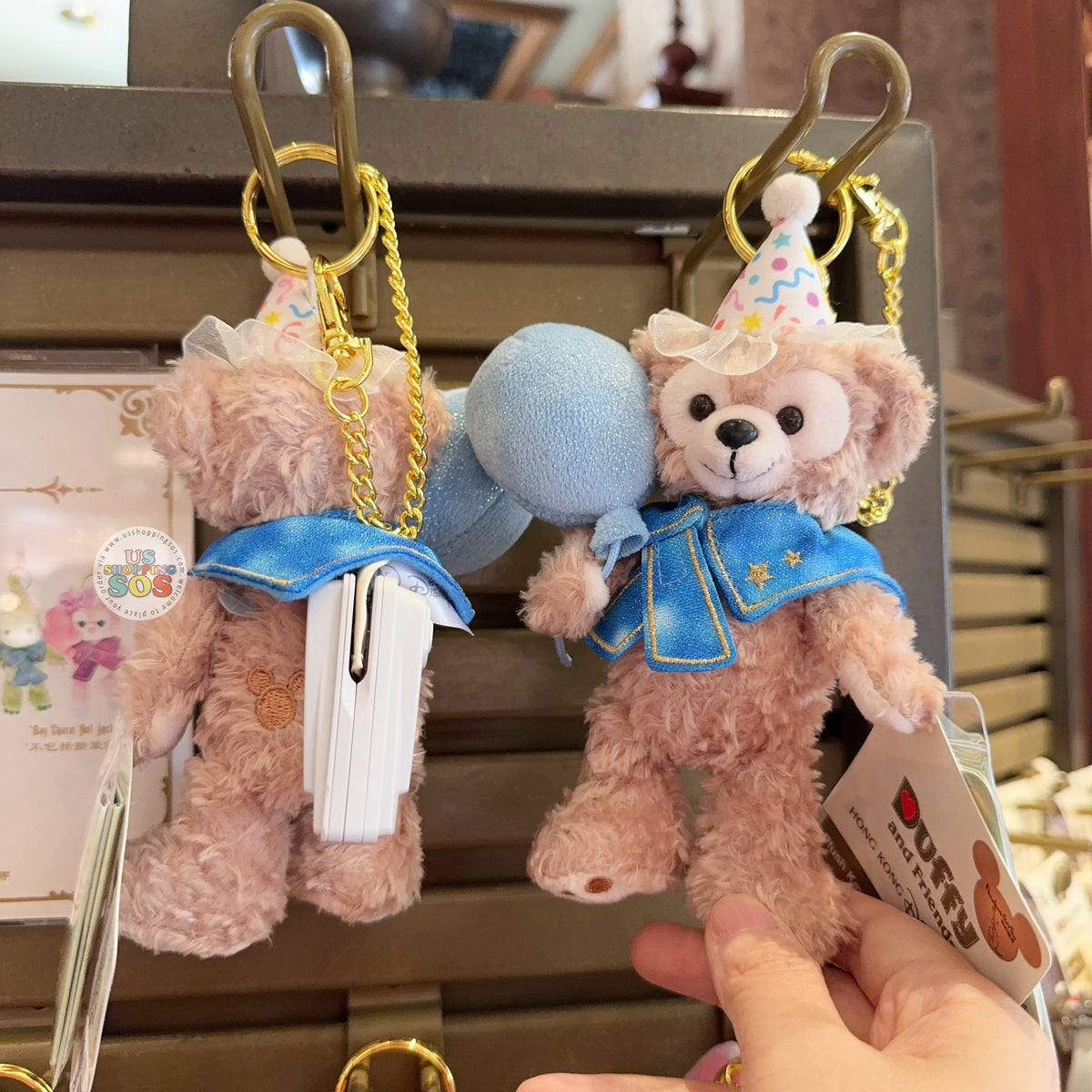 HKDL - Duffy & Friends 'Your Own' Plush Keychain x Duffy