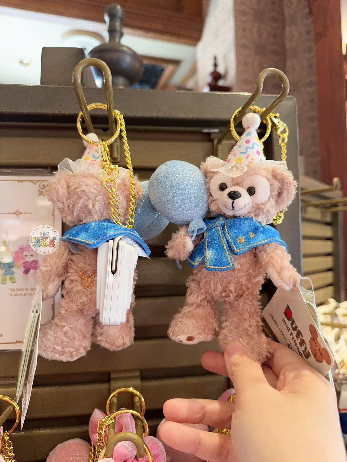 HKDL - Duffy & Friends 'Your Own' Plush Keychain x Duffy