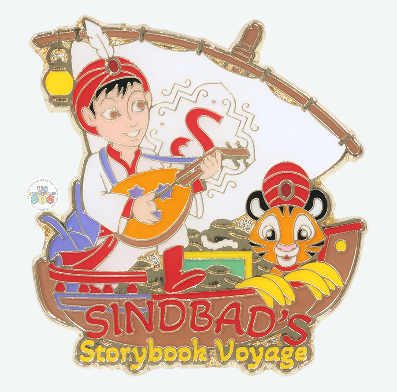 TDR - Sindbad's Storybook Voyage Pin Badge (Release Date: Jan 22, 2026)