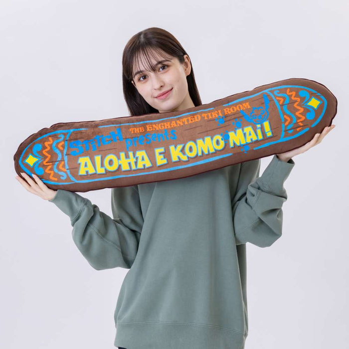 TDR - Lilo & Stitch: Stitch Presents 'Aloha E Komo Mai! Enchanted Tiki Room x Surfboard Shaped Cushion (Release Date: Nov 20, 2025)