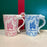 DLR/WDW - Starbucks Castle & Ribbon Park Logo Blue Ceramic Mug