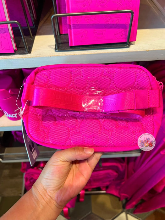 DLR/WDW - Logo Mania 2026 Fantasyland Feels - Bright Pink Park Logo Headband Friendly Fanny Pack