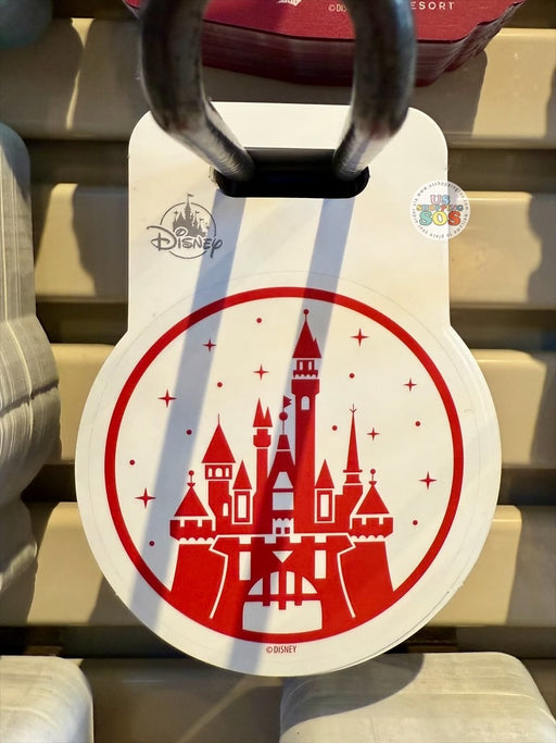 DLR/WDW - Vinyl Decals 2026 - Sleeping Beauty Castle in Red