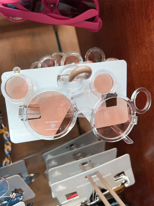 HKDL - Mickey Mouse "Clear Material" Fashion Sunglasses