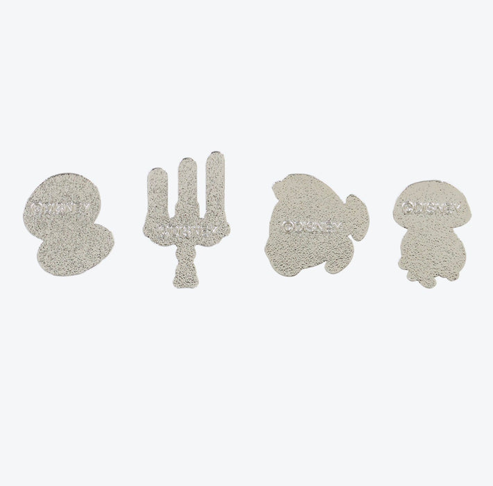 TDR - Tokyo DisneySea 25th Anniversary "Jubilee Rocket" Collection x Set of 4 Sparkling Peace
