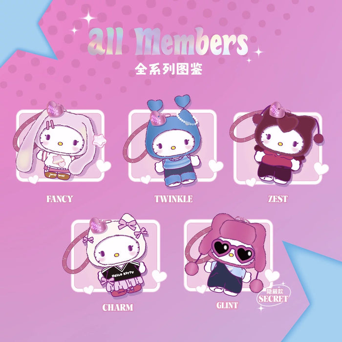 MINISO - Hello Kitty 'Pop Star' Vinyl Plush Pendant Mystery Blind
