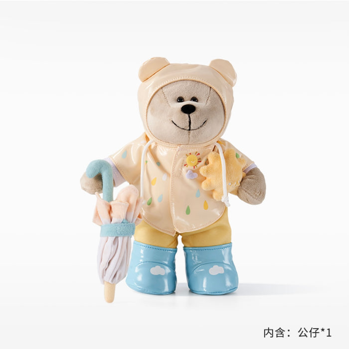 Starbucks China - Sunny& Rainy 2024 - 9S. Raincoat Bearista Plush Toy