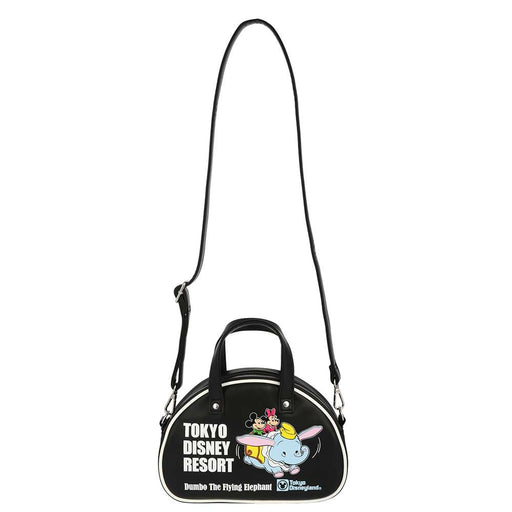 TDR - Retro Mickey & Minnie Mouse Riding Dumbo Attraction Shoulder Bag