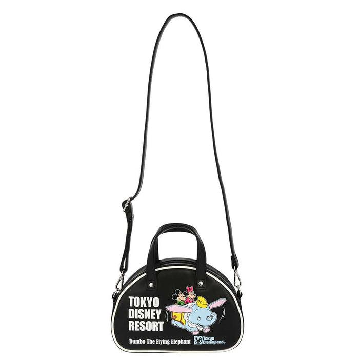 TDR - Retro Mickey & Minnie Mouse Riding Dumbo Attraction Shoulder Bag