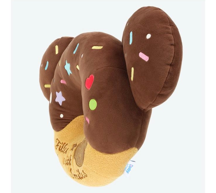 TDR - Duffy & Friends "Filled with Joy" Collection x Chocolate Donut Shaped Cushion (Release Date: July 3, 2025)