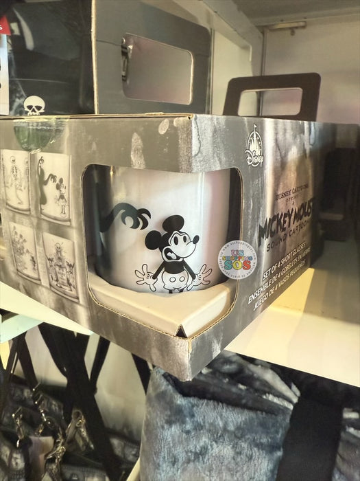 DLR/WDW - A Silly Symphony "The Skeleton Dance" 2026 - Short Glass Set of 4