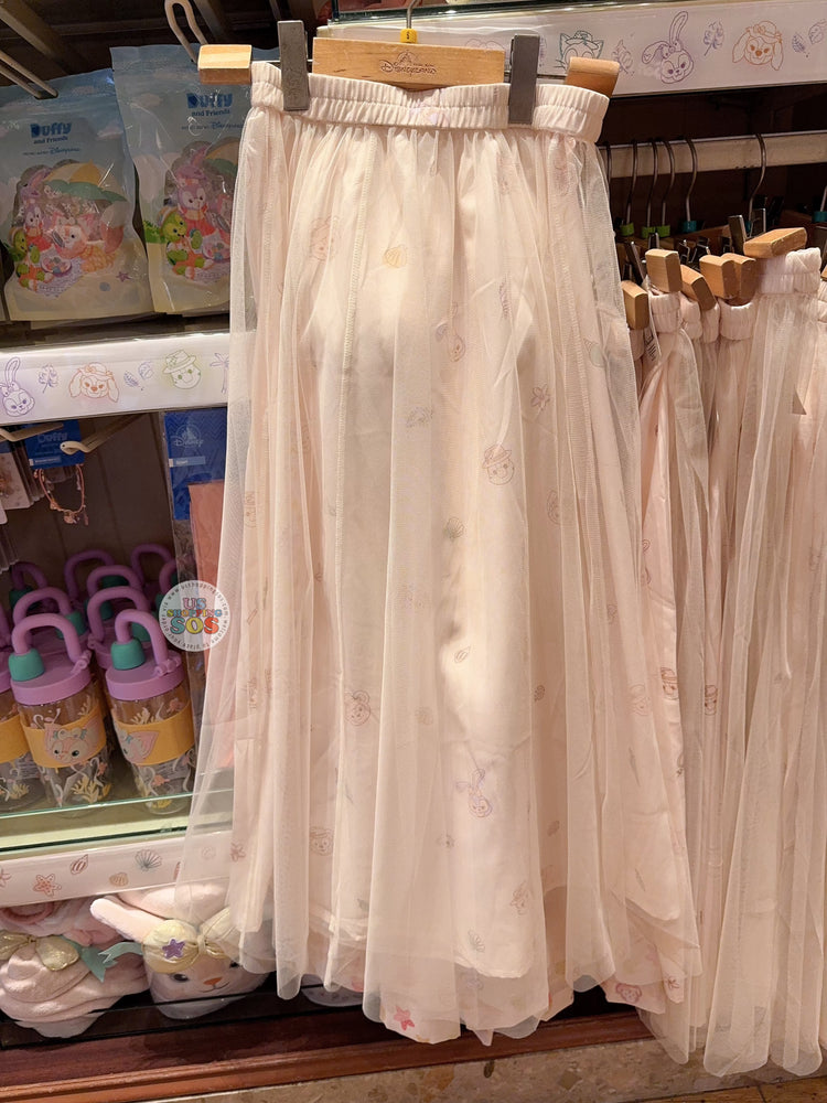 HKDL - Duffy and Friends "Beach Party" x Duffy and Friends Tulle Skirt for Women for Adults