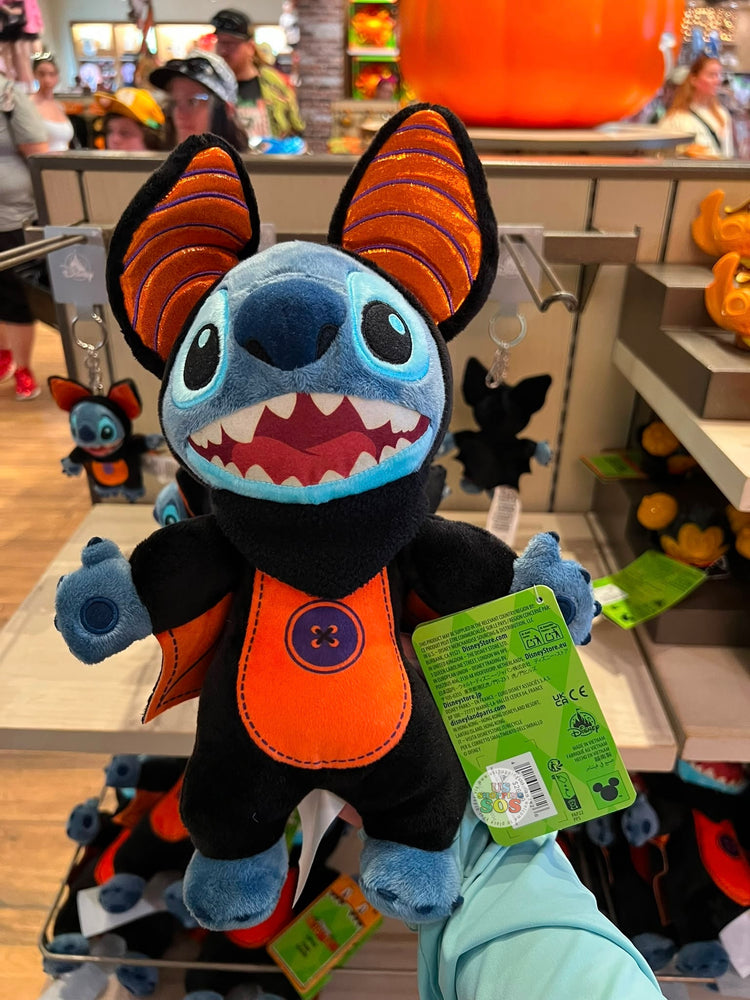 DLR/WDW - Halloween 2026 Mickey Mouse & Family Collection x Stitch "Bat" Costume Plush Toy