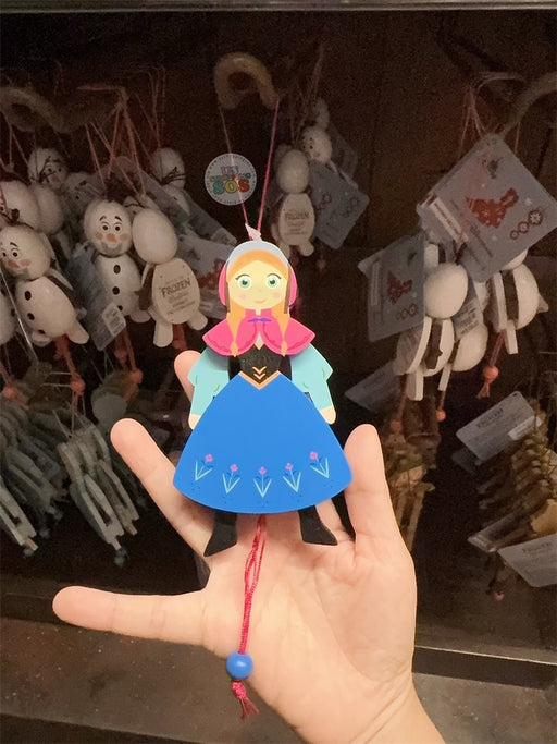 HKDL - World of Frozen 1st Anniversary Wooden Decoration x  Anna
