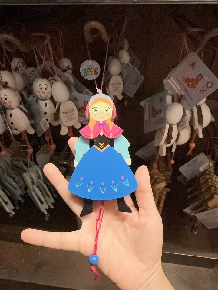 HKDL - World of Frozen 1st Anniversary Wooden Decoration x  Anna