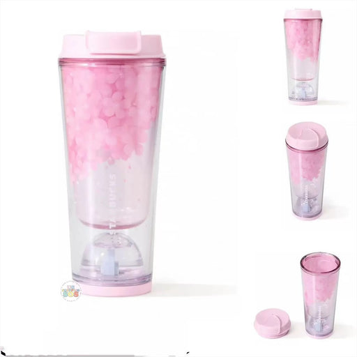 Starbucks China - Sakura Cherry Blossom 2025 x 3. Tumbler 370ml (Release Date: Feb 11, 2025)
