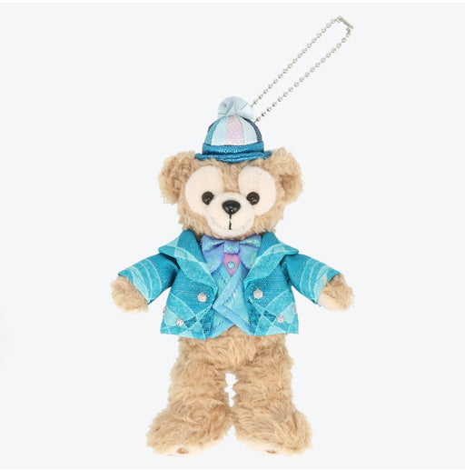 TDR - 2026 Duffy & Friends "Find Your Beautiful Blues" Collection x Duffy "Sparkling Jubilee Blue Costume"Plush Keychain (Release Date: Apr 14, 2026)